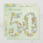 50. EINLADUNG (Vorne/Hinten)