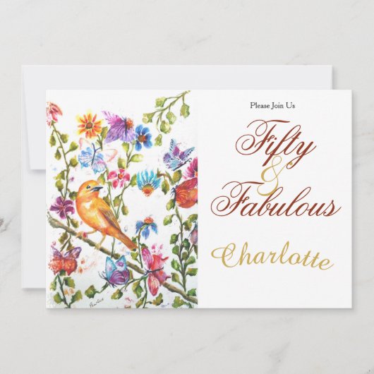 50. EINLADUNG (Vorderseite)