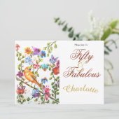 50. EINLADUNG (Stehend Vorderseite)