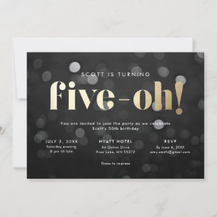 50. Einladung 5-oh
