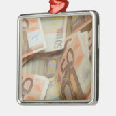 50 Euro Money Art Ornament Aus Metall (Links)
