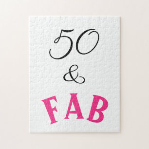 50 & Fab Fabulous Puzzle