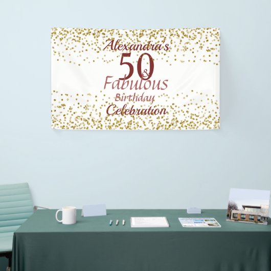 50. Fabelhaft Banner (Messeveranstaltung)