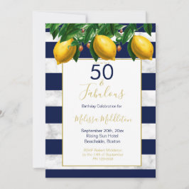 50 Fabelhaftes Lemon-Marmor Einladung