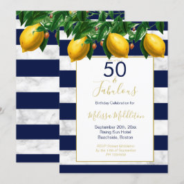 50 Fabelhaftes Lemon-Marmor Einladung