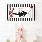 50 & FABULOUS 50. Geburtstag individualisierbares  Banner (Insitu)