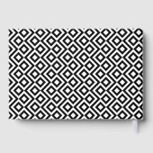 50 & Fabulous 50th Birthday Custom Photo Name Gästebuch (Rückseite)