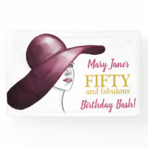 50 & Fabulous Custom Birthday