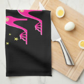 50 & FABULOUS DAZZLING DIVA DESIGN HANDTUCH (Viertel Falte)