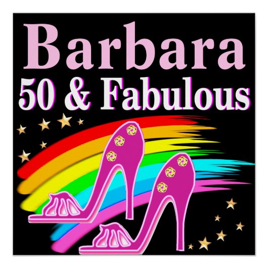 50 & FABULOUS DIVA POSTER (Vorderseite)