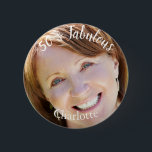 50 & Fabulous Foto Button<br><div class="desc">50 & Fabulous Foto Button</div>