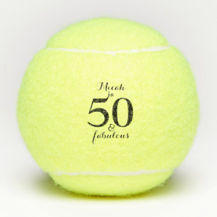 50 & Fabulous Personalisiert Tennis Ball