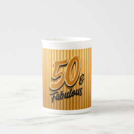 50 & Fabulous Specialty Tasse