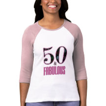 50 & Fabulous Typografie Black Pink 50. Geburtstag