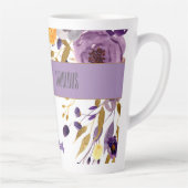 50 & Fabulous Watercolor Latte Tasse (Rechts)