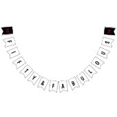 50 & Fabulous Wimpelkette (Alle)