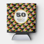 50 Fabulous ZIMBABWE Scripture Monogram Black Dosenkühler (Vorderseite)