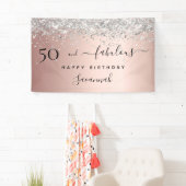 50 Fantastische Rose Gold Silber Banner (Insitu)