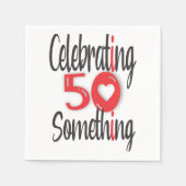 50 feiern serviette (Vorderseite)