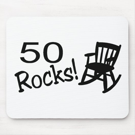 50 Felsen (Rocker) Mousepad (Vorne)