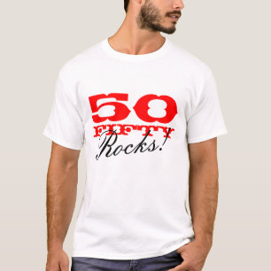 50 Felsen! T-Shirt für 50. Geburtstags-Party