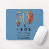 50 & Fierce - Radiant Rise Mousepad (Mit Mouse)