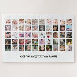 50 Foto Collage einzigartige personalisierte DIY Puzzle