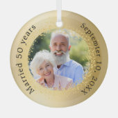 50. Foto Ornament Aus Glas (Vorderseite)