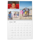 50 Foto Personalisiert Kalender (Jan 2027)