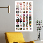 50 FotoCollage Personalisiert Poster<br><div class="desc">Erstellen Sie ein Personalisiertes Foto Collage Poster von Ricaso - fügen Sie 50 einzelne Fotos zu einer Foto Collage</div>