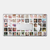 50 FotoCollage Personalisiert Schreibtischunterlage (Tastatur & Maus)