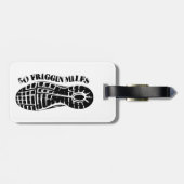50 Friggin Miles Ultra Running Tread Gepäckanhänger (Rückseite horizontal)