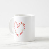50 Fuß der Liebe-Rot-Tasse Kaffeetasse (Vorderseite Links)
