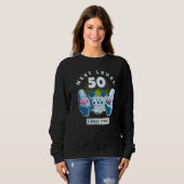 50 Gamer Next Level 50 Gaming Controller zum Gebur Sweatshirt (Vorne ganz)