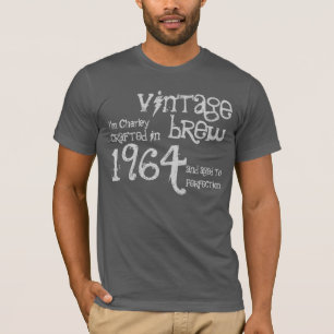 50. Geburtstag 1964 oder jedes Jahr Vintag Brew G2 T-Shirt