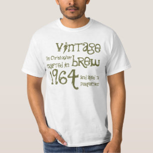 50. Geburtstag 1964 Vintage Brauerei Weiß und Oli T-Shirt