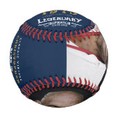 50. Geburtstag 1973 Monogram Foto Legendary Baseball (Vorderseite)