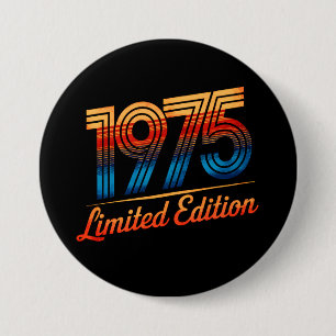 50. Geburtstag 1975 Limited Edition Button