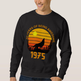 50. Geburtstag 1975 Vintag Sweatshirt