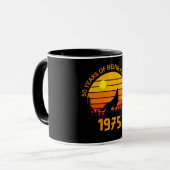 50. Geburtstag 1975 Vintag Tasse (Vorderseite Links)