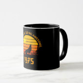 50. Geburtstag 1975 Vintag Tasse (VorderseiteRechts)