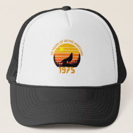 50. Geburtstag 1975 Vintag Truckerkappe