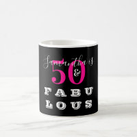 50. Geburtstag 50 fabelhafte Hot Pink Birthday