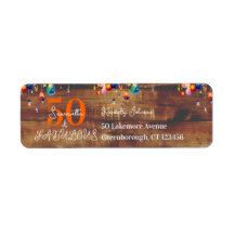 50. Geburtstag 50 Fantastische farbenfrohe Rücksen