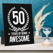 50. Geburtstag (50 Jahre Phantastisch) Fotoplatte (Seite)