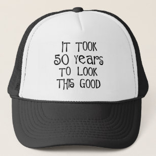 Lustige Geburtstagskarte Fur Mann Trucker Baseballkappen Zazzle De