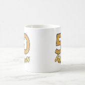50. Geburtstag 50 und fabelhafter Goldeffekt Kaffeetasse (Mittel)