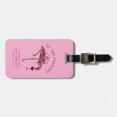 50. Geburtstag 50 und Fabulous Swag Custom Gepäckanhänger (Vorderseite horizontal)