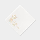 50. Geburtstag A Tini Bit Ältere Martini Cheers Servietten Mit Folie (Rechts)