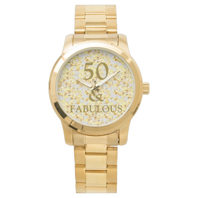 50. Geburtstag Armbanduhr (Vorderseite)